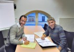 Christian Struppeck and Stephen Schwartz working in Vienna