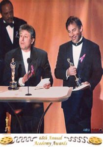 Alan Menken and Stephen Schwartz at Academy Awards - Kodak