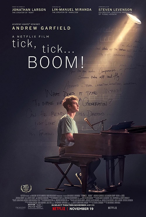 Tick, Tick...Boom! Movie Poster NETFLIX